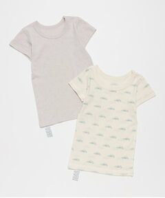 petit main / プティマイン その他インナー・ルームウェア | 半袖肌着2P