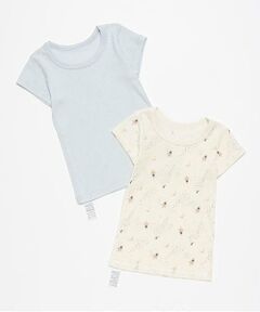 petit main / プティマイン その他インナー・ルームウェア | 半袖肌着2P