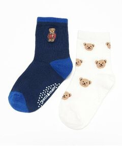 petit main / プティマイン ソックス | くまソックス2P