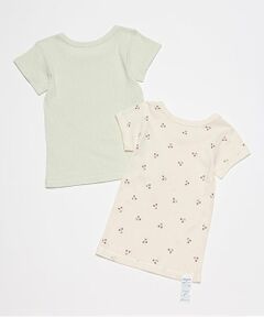 petit main / プティマイン 肌着 | 【オーガニック】半袖肌着2P