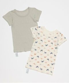 petit main / プティマイン 肌着 | 【オーガニック】半袖肌着2P