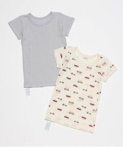 petit main / プティマイン 肌着 | 【オーガニック】半袖肌着2P