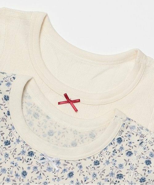 petit main / プティマイン 肌着 | 【オーガニック】半袖肌着2P | 詳細2