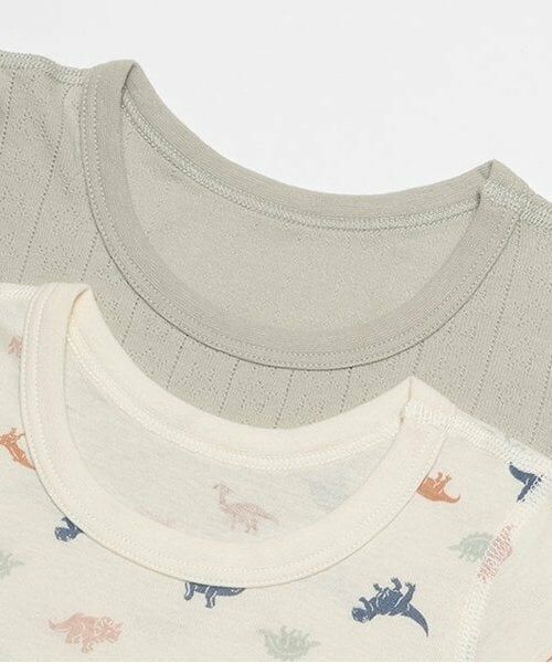 petit main / プティマイン 肌着 | 【オーガニック】半袖肌着2P | 詳細4