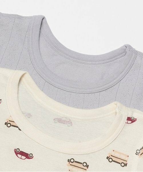 petit main / プティマイン 肌着 | 【オーガニック】半袖肌着2P | 詳細5