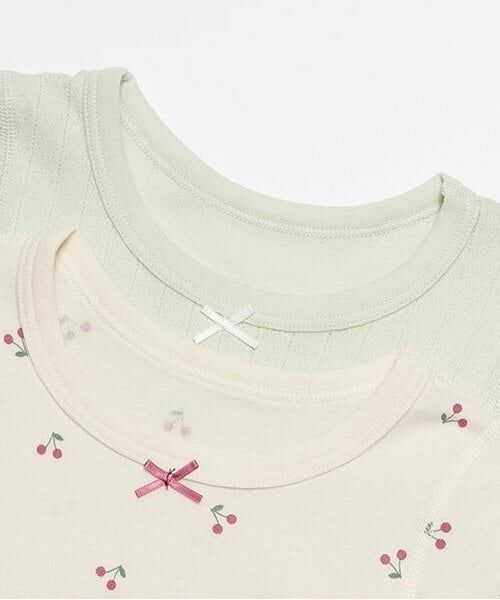 petit main / プティマイン 肌着 | 【オーガニック】半袖肌着2P | 詳細6