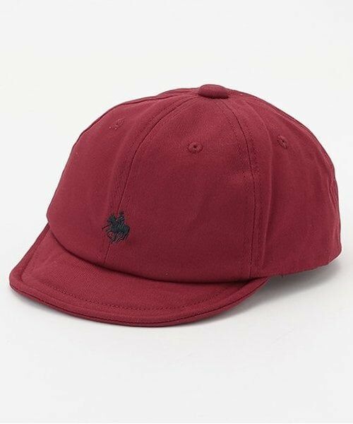 petit main / プティマイン キャップ | 【POLO BCS】刺繍キャップ（キッズサイズ）（赤）