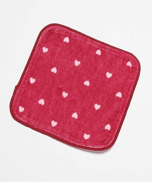 petit main / プティマイン ハンカチ | アソートハンカチ（チェリー ピンク）