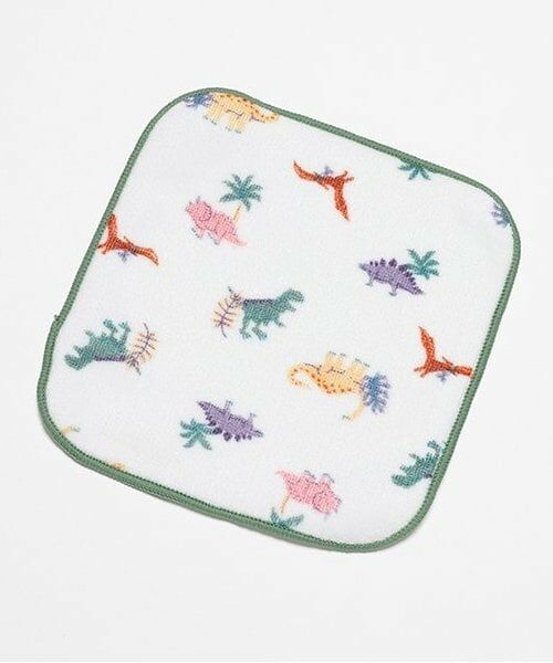 petit main / プティマイン ハンカチ | アソートハンカチ（グリーン）