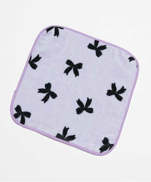 petit main / プティマイン ハンカチ | アソートハンカチ（パープル）