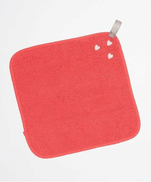 petit main / プティマイン タオル | ループタオル（赤）