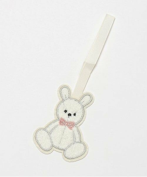 petit main / プティマイン チャーム | アソートモチーフおなまえタグ（アイボリー）