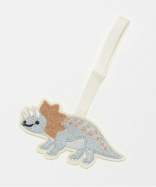 petit main / プティマイン チャーム | アソートモチーフおなまえタグ（薄カーキ）