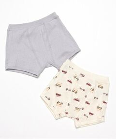 petit main / プティマイン ショーツ | 【オーガニック】ボクサーパンツ2P