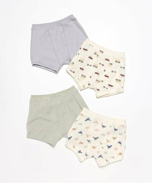 petit main / プティマイン ショーツ | 【オーガニック】ボクサーパンツ2P | 詳細6