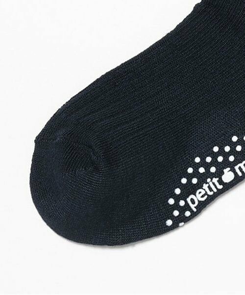 petit main / プティマイン ソックス | ワンポイント刺繍ハイソックス | 詳細4