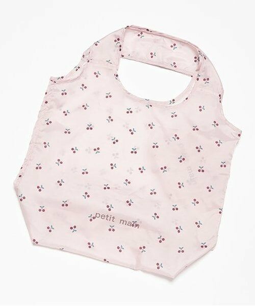 petit main / プティマイン トートバッグ | ポケッタブルエコバッグ（ライト ピンク）