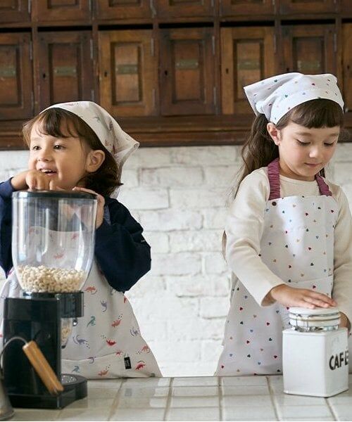 petit main / プティマイン その他トップス | 【撥水】楽ちんエプロンセット | 詳細1