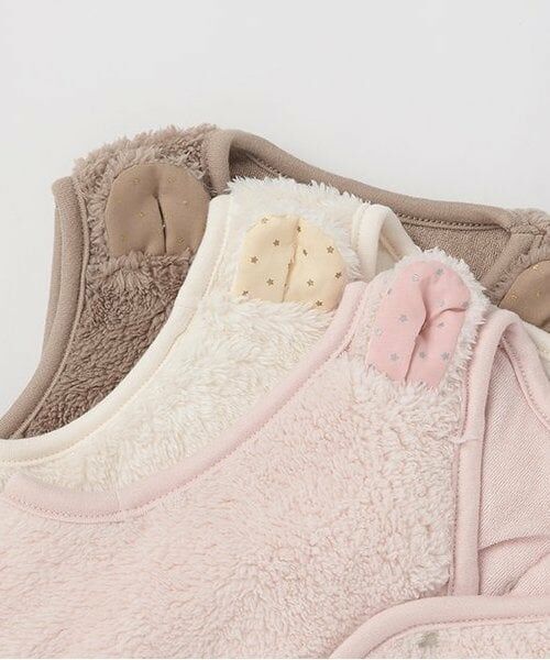 petit main / プティマイン ベビー・キッズウエア | 【吸水速乾】ボアスリーパー | 詳細3