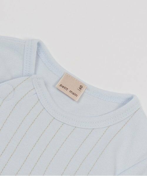 petit main / プティマイン ロンパース | 【オーガニック】星刺繍カバーオール | 詳細2