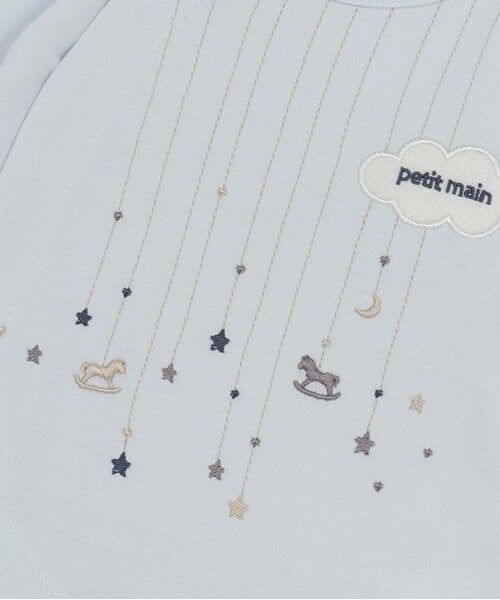 petit main / プティマイン ロンパース | 【オーガニック】星刺繍カバーオール | 詳細4
