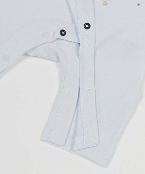 petit main / プティマイン ロンパース | 【オーガニック】星刺繍カバーオール | 詳細9