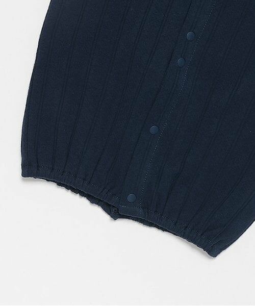 petit main / プティマイン ロンパース | 【オーガニック】モチーフ刺繍2WAYオール | 詳細7