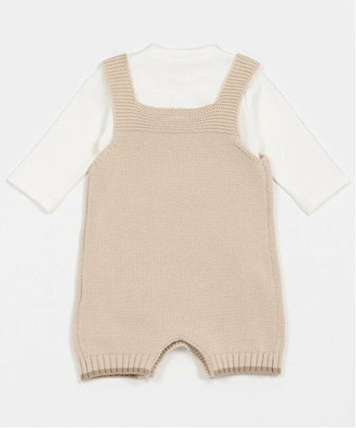 petit main / プティマイン ベビー・キッズウエア | 木馬モチーフサロペセット | 詳細2