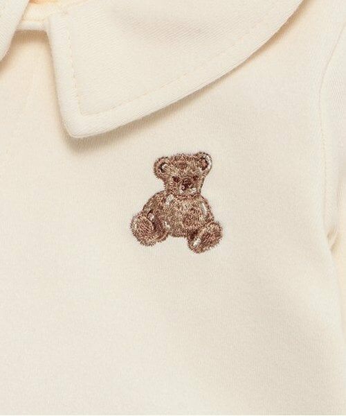 petit main / プティマイン ロンパース | 襟付き切替カバーオール | 詳細3