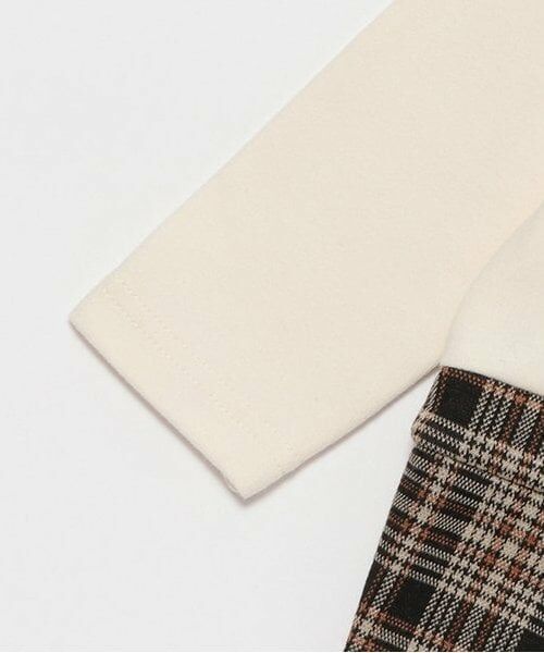 petit main / プティマイン ロンパース | 襟付き切替カバーオール | 詳細5