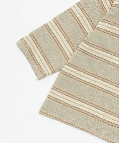 petit main / プティマイン ベビー・キッズウエア | ランダムボーダーセットアップ | 詳細6