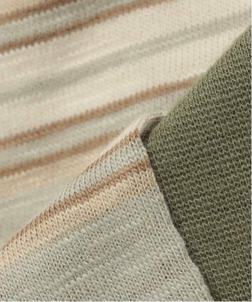 petit main / プティマイン ベビー・キッズウエア | ランダムボーダーセットアップ | 詳細9