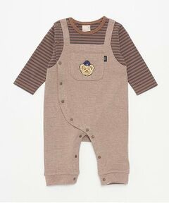 petit main / プティマイン ロンパース | サロペ風カバーオール