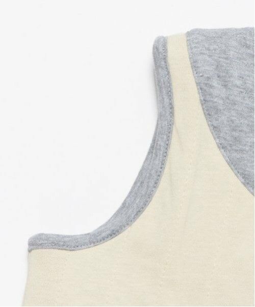 petit main / プティマイン ベビー・キッズウエア | 縦キルトベスト | 詳細4