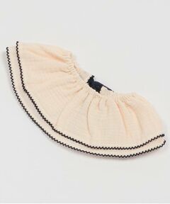 petit main / プティマイン スタイ・ビブ | ピコミシン付きフリル襟スタイ