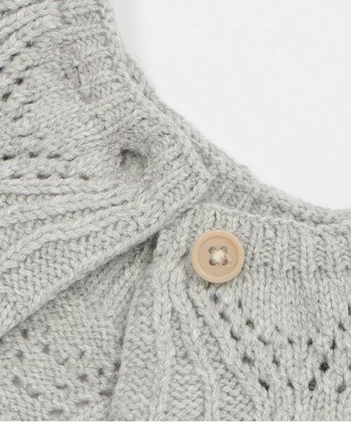 petit main / プティマイン スタイ・ビブ | ニットスタイ | 詳細4