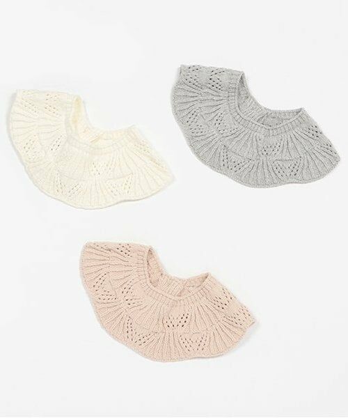 petit main / プティマイン スタイ・ビブ | ニットスタイ | 詳細6