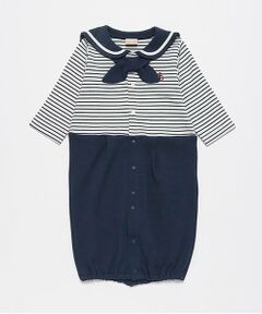 petit main / プティマイン ロンパース | 【弱酸性】セーラー2WAYオール