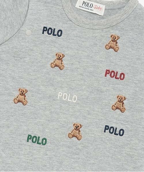 petit main / プティマイン ロンパース | 【POLO BCS】刺繍2WAYオール | 詳細6