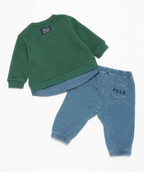 petit main / プティマイン ベビー・キッズウエア | 【POLO BCS】ロゴトレーナーセット | 詳細4