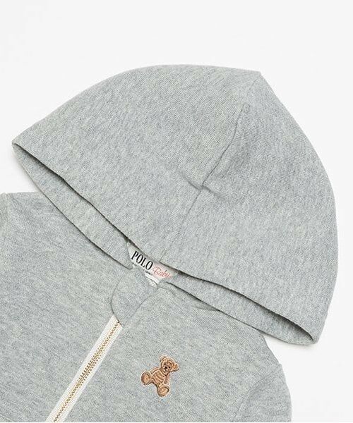 petit main / プティマイン ベビー・キッズウエア | 【POLO BCS】ジップアップパーカー(ベビーサイズ) | 詳細4