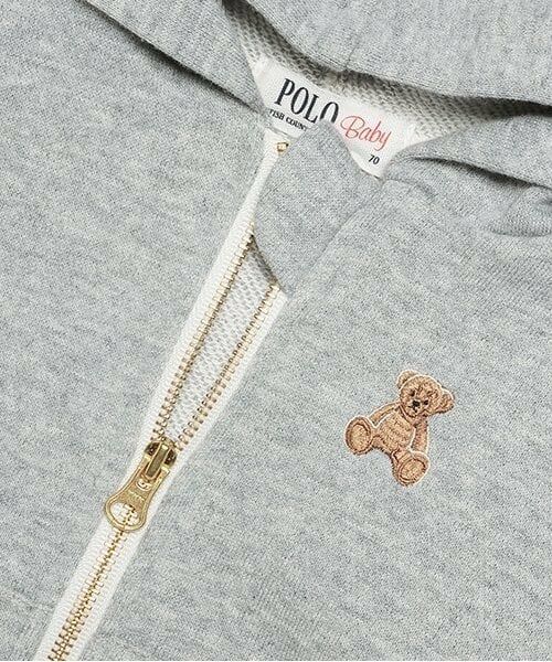 petit main / プティマイン ベビー・キッズウエア | 【POLO BCS】ジップアップパーカー(ベビーサイズ) | 詳細5