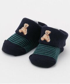 petit main / プティマイン ベビー・キッズウエア | 【POLO BCS】刺しゅうカップソックス