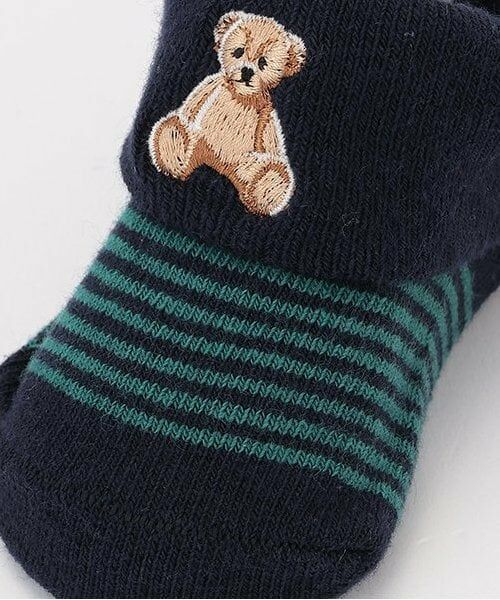 petit main / プティマイン ベビー・キッズウエア | 【POLO BCS】刺しゅうカップソックス | 詳細4