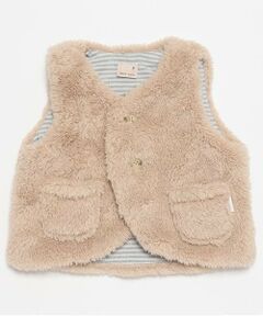 petit main / プティマイン ベビー・キッズウエア | 【抗菌防臭】ボアベスト