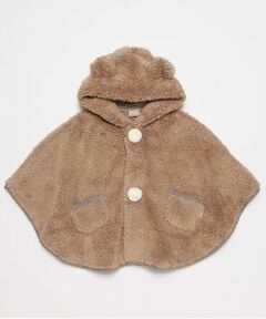 petit main / プティマイン ベビー・キッズウエア | 【抗菌防臭】2WAYアニマルボアケープ