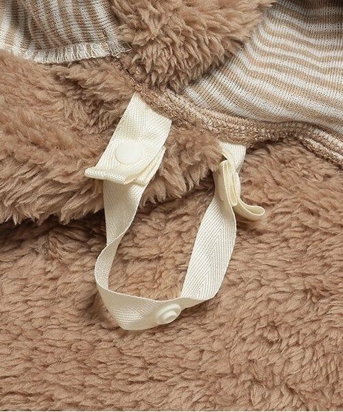 petit main / プティマイン ベビー・キッズウエア | 【抗菌防臭】2WAYアニマルボアケープ | 詳細10