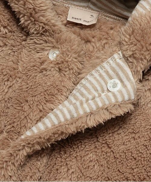 petit main / プティマイン ベビー・キッズウエア | 【抗菌防臭】2WAYアニマルボアケープ | 詳細6