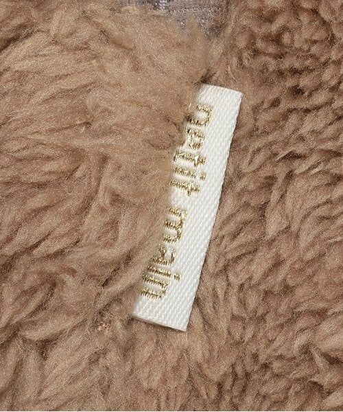 petit main / プティマイン ベビー・キッズウエア | 【抗菌防臭】2WAYアニマルボアケープ | 詳細8