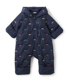 petit main / プティマイン ベビー・キッズウエア | 【リンク/BOYS】モチーフキルトジャンプスーツ